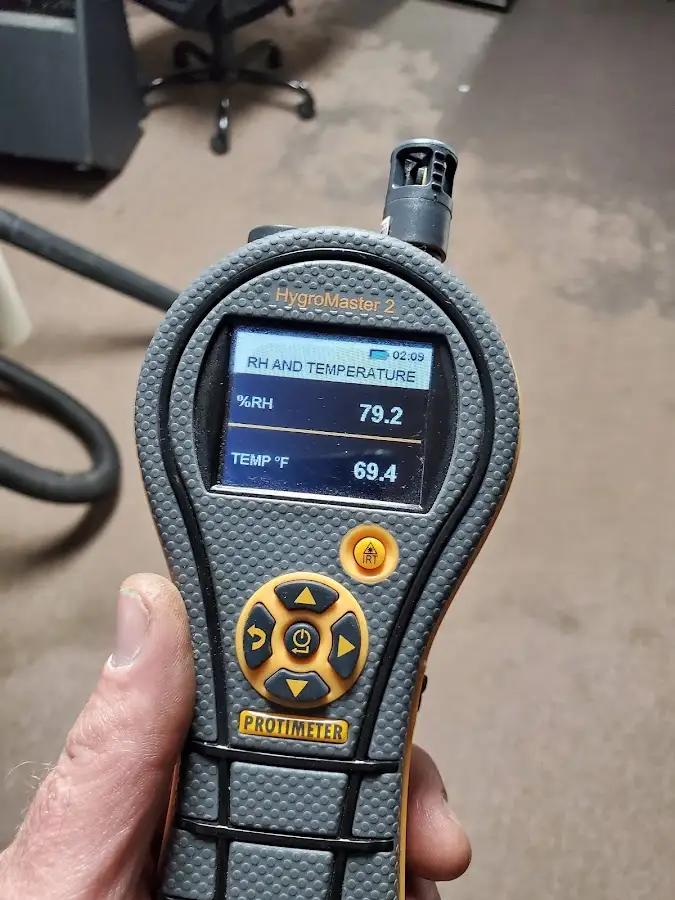 Moisture meter humidity assessment for Fire & Smoke Damage Restoration in Newberg