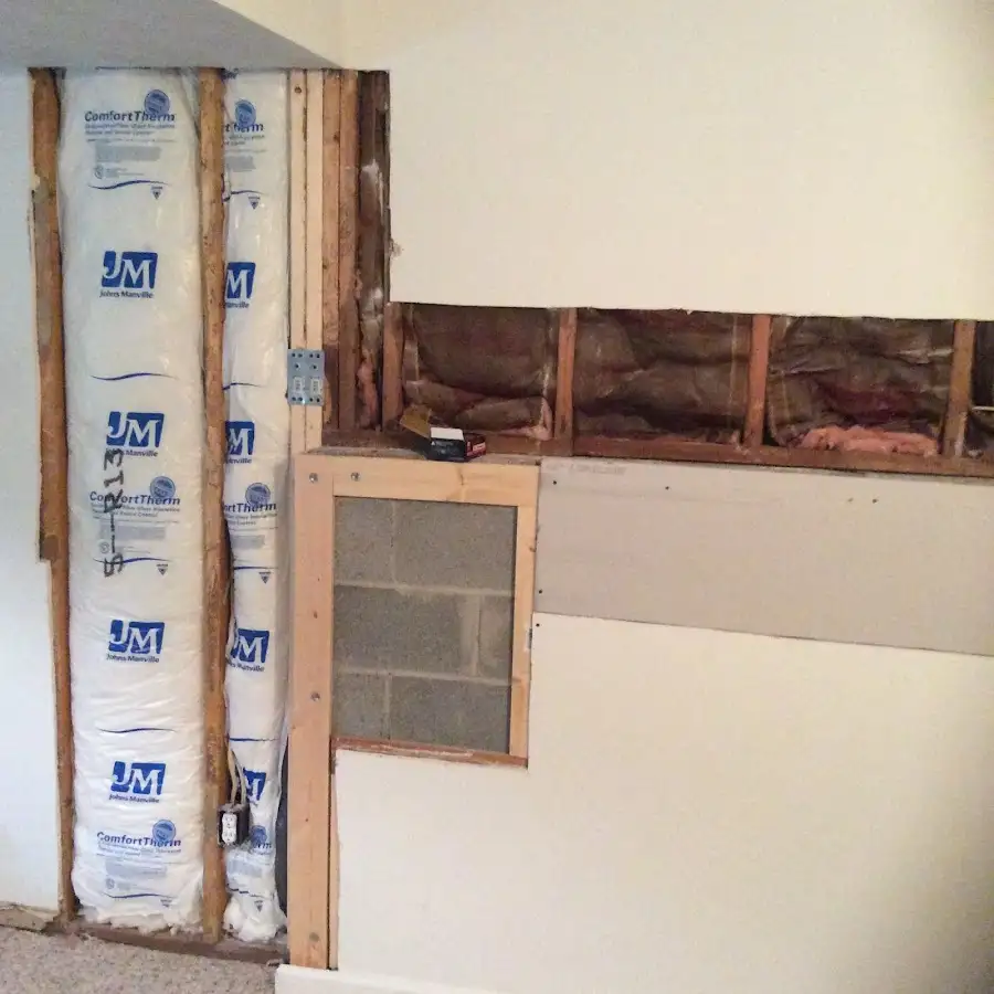 Wall insulation replacement during Structural Drying in Newberg